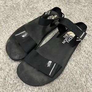 The North Face Youth Skeena Sandals Size 4 Black Strappy Gorpcore Outdoor